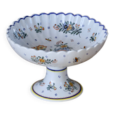 Cup on pedestal handmade from Moustiers