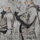 Edouard Detaille (1848-1912) Carnival Scene, Signed Watercolour