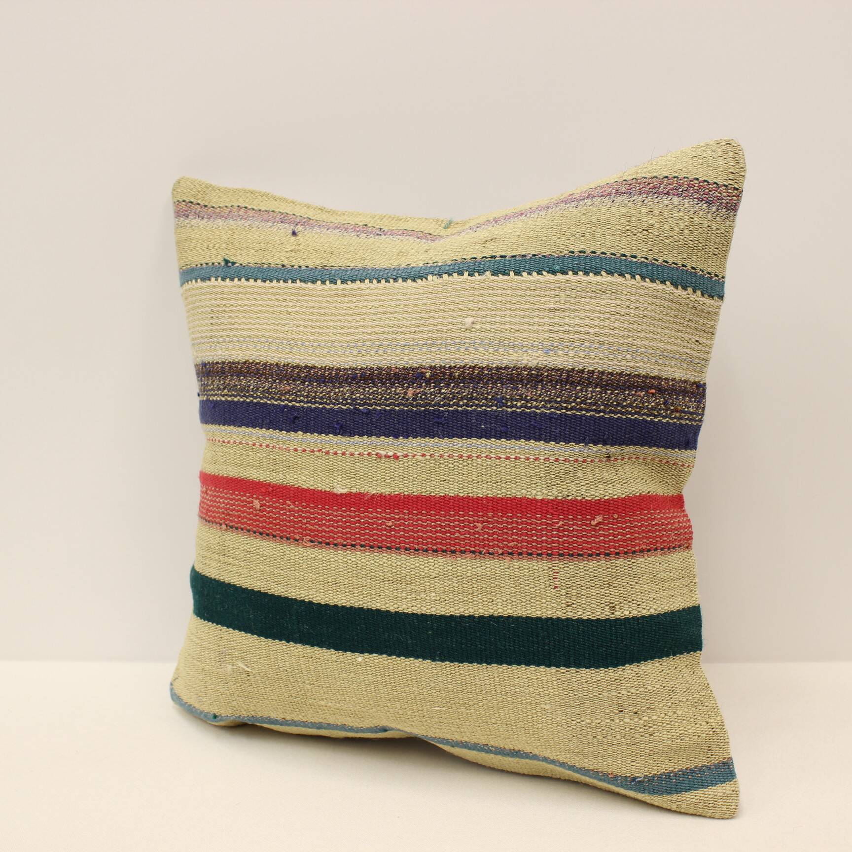 Turkish kilim cushion,40x40 cm,k-1308