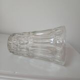 Vase en verre ciselé