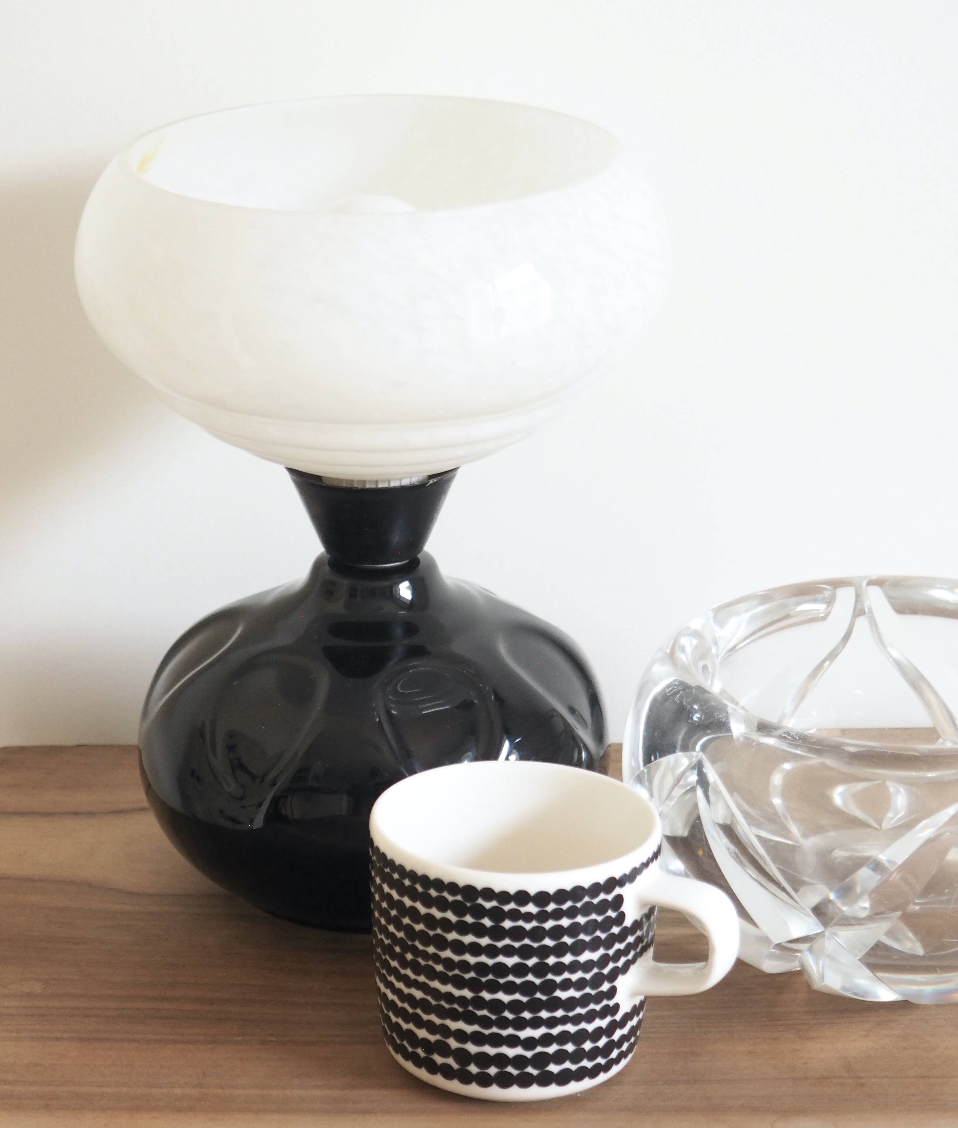 Clichy and ceramic lamp