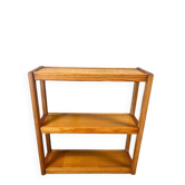 Vintage pine library shelves