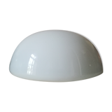 Round opaline ceiling light