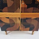 Vintage Beech Wardrobe, 1970s