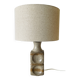 Danish glazed ceramic lamp, 1960