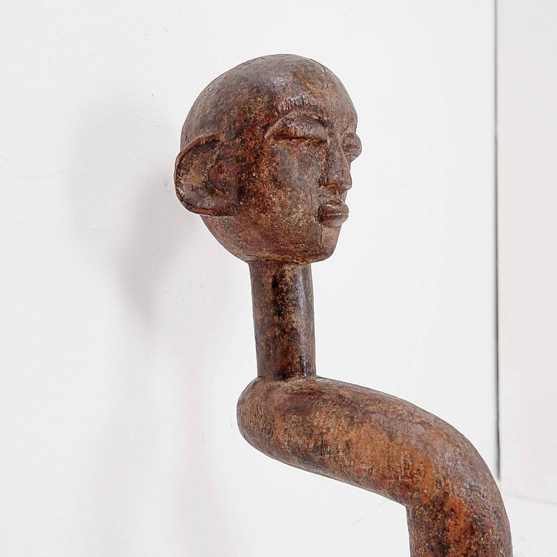 African carved wooden statue - Congo