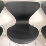 Set of 4 Butterfly Chairs by Arne Jacobsen, Fritz Hansen Edition
