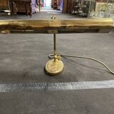Brass desk lamp