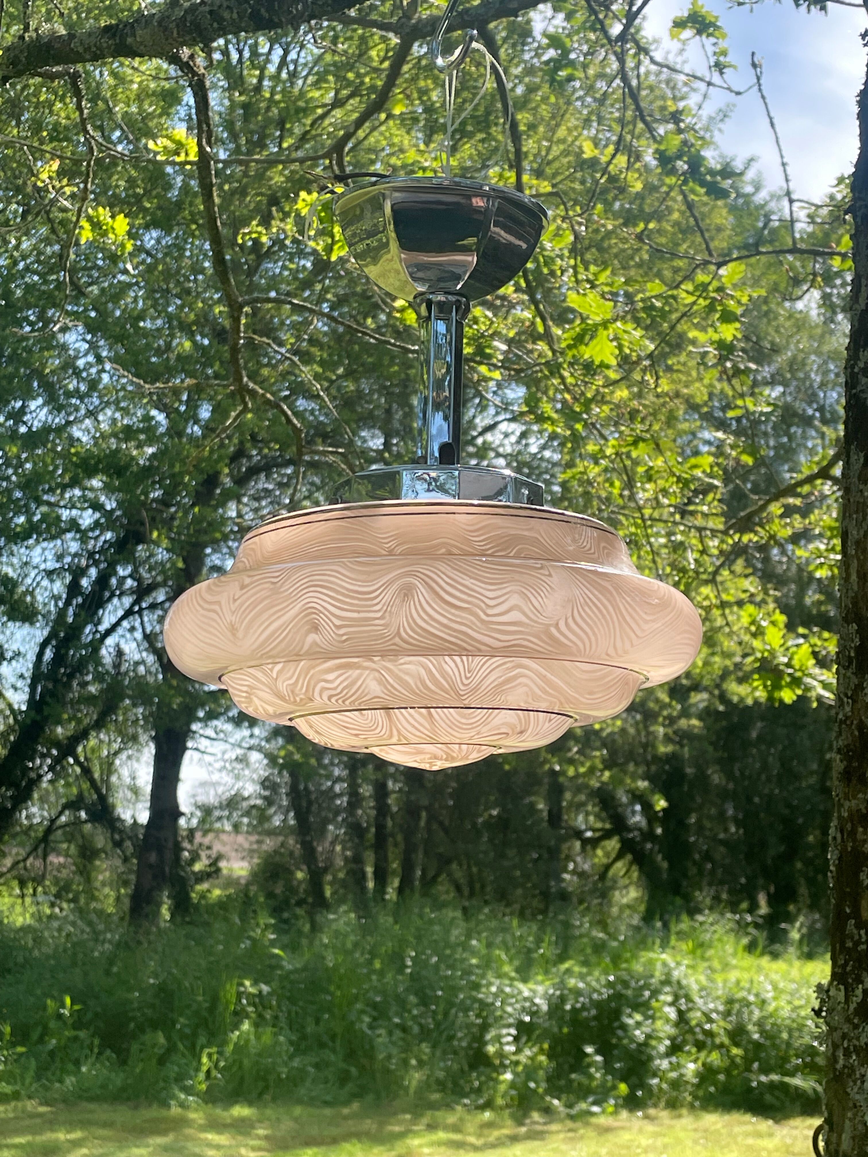 Art deco chandelier