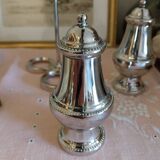 Antique English silver-plated condiment server