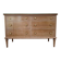 6-drawer chest – Transitional style 1960 – Fruitwood and brass