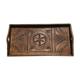 Old wood service tray
