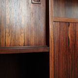 Bibliothèque, buffet danois en palissandre, années 1970