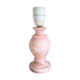Alabaster lamp foot