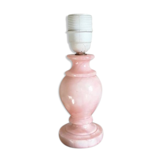 Alabaster lamp foot