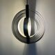 Moon modular suspension in brushed steel / 70s