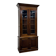 Classic English Bookcase with Glass Doors