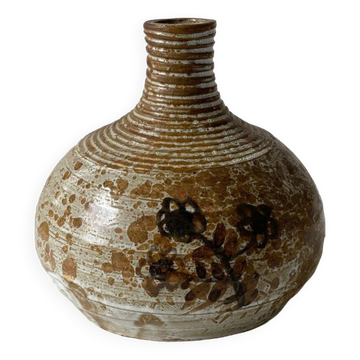 Vase boule en céramique 80’