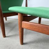 Pair of Finn Juhl Armchair model “Japan” France & Son
