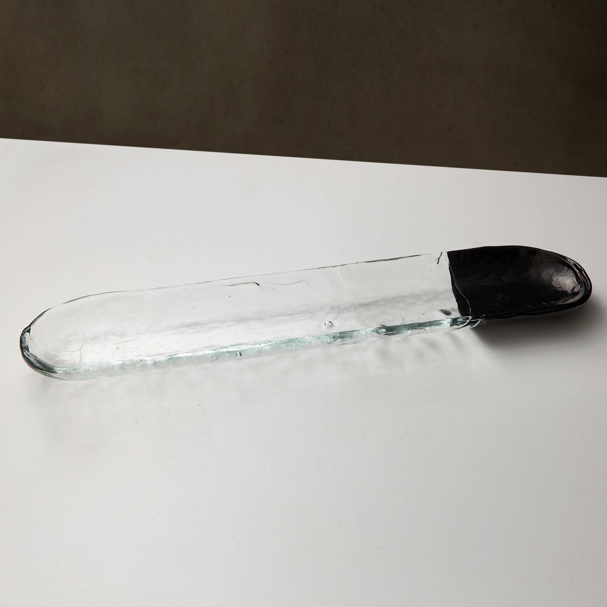 Plateau de service en verre Alessi