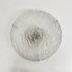 Mid-century Hillebrand iced glass ceiling lamp, 1970s