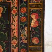 Antique Chinese chest painted in pine wood – China, circa 1900