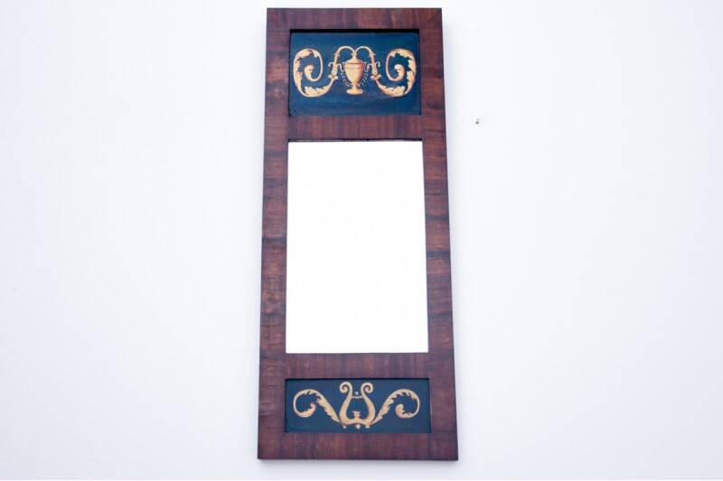 Empire style mirror, Northern Europe, circa 1890.
