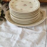 Théodore Haviland porcelain pastry set