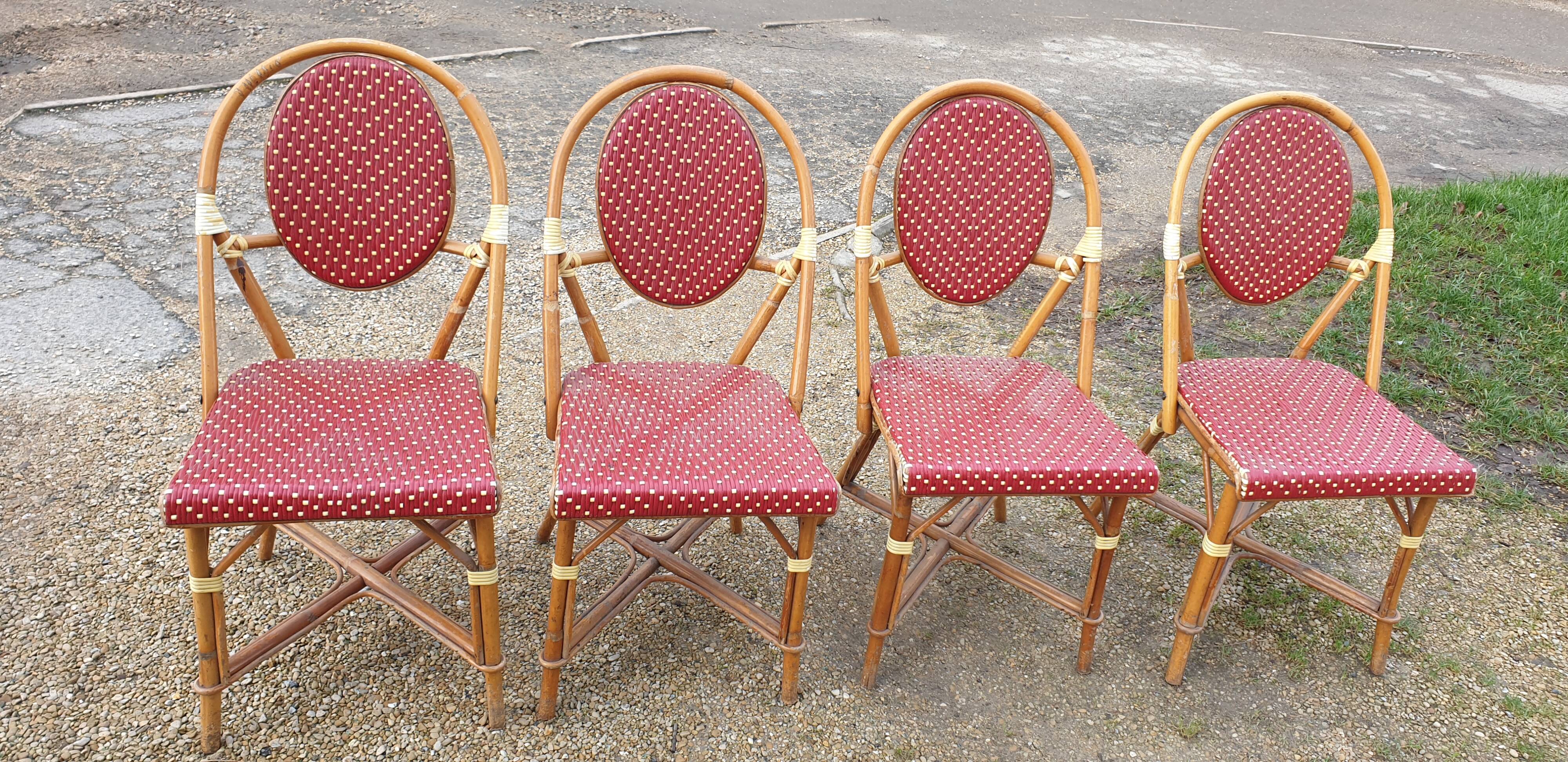4 chaises de bistrot gatti
