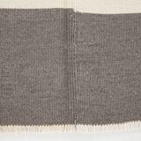 Beige & Gray Ethnic Kilim Rug, 225x276Cm
