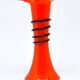 Tango vase, Art Deco, glass, Kralik, Czechoslovakia, 1930s