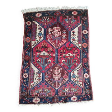 Handmade Mazlaghan Persian rug 146x107cm