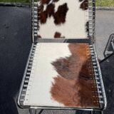 Cowhide chairs