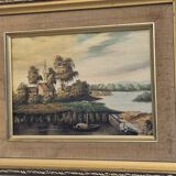 Canvas painting