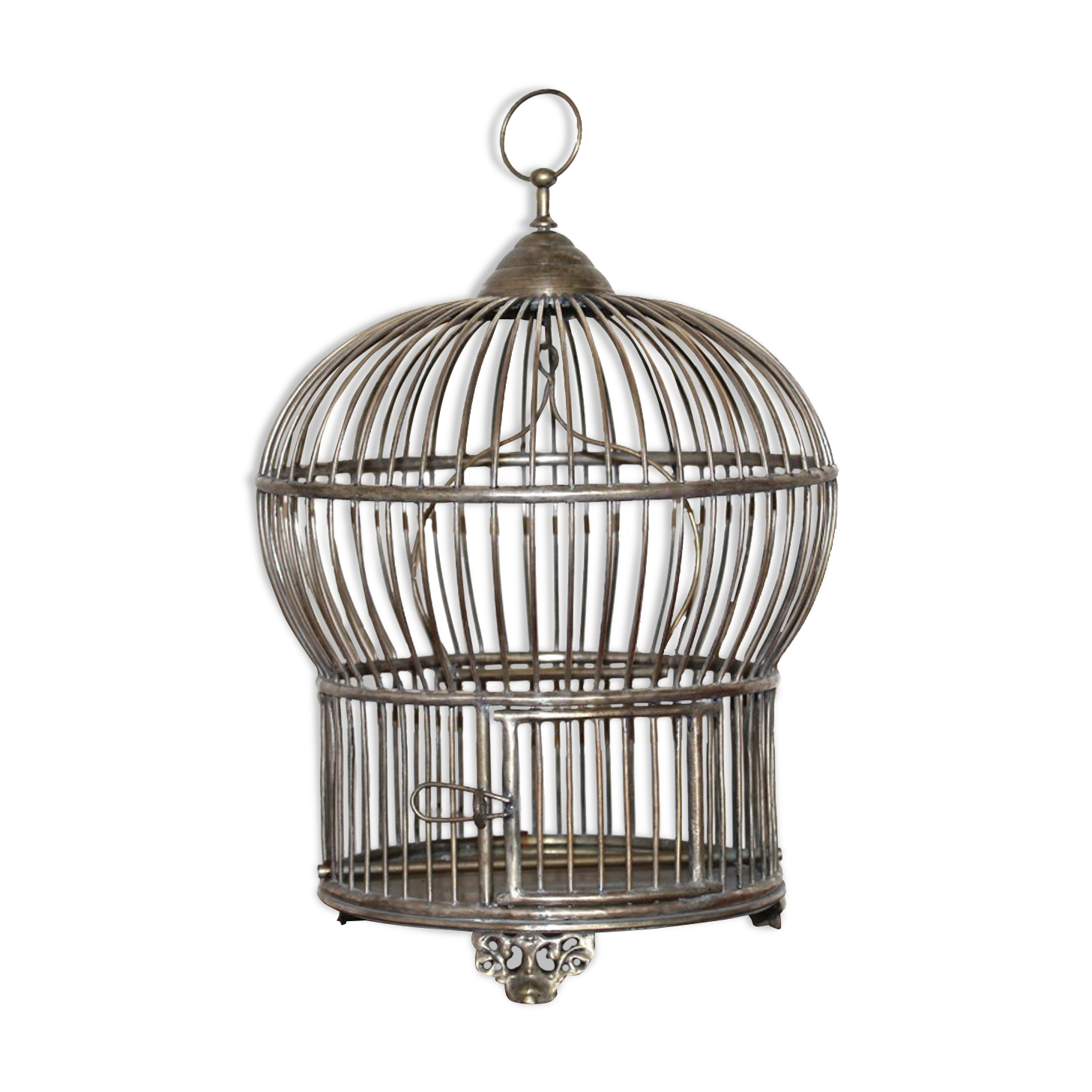 Metal bird cage