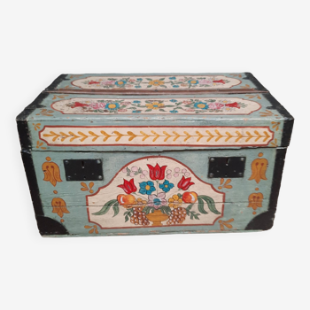 Norman painted chest