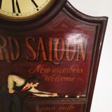 Country Corner billiard saloon clock