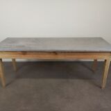 Bistro table zinc tray 185 cm