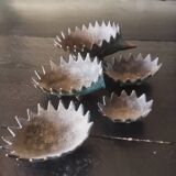 Nesting hedgehog ashtrays