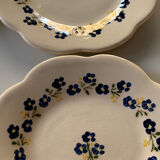 Dessert plates signed FPB