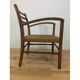 Rope and wood vintage armchair 50s