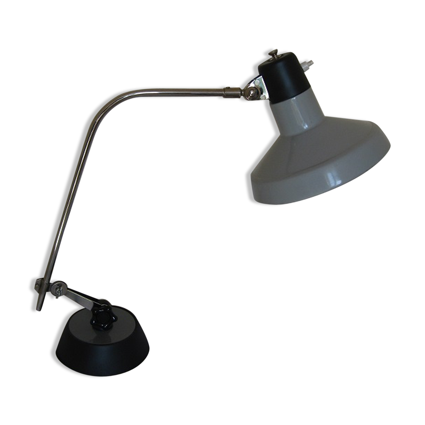 Industrial desk lamp
