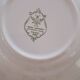 Mismatched antique soup plates