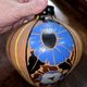 Mael: round ceramic vase from the Art Nouveau period with painted decoration.