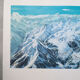 Vintage panorama/ski poster/Poster of Courchevel by Pierre Novat - 1976