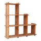 Regain mountain style pine wood shelf bookcase