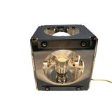 Goffredo Reggiani - Cube lamp - tafellamp - verchroomd staal - 1970's