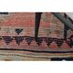 1970s Turkish Oushak Handmade Wool Cotton Orange Runner Rug 84x308