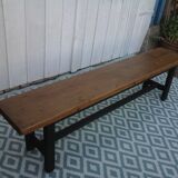 Wooden bench