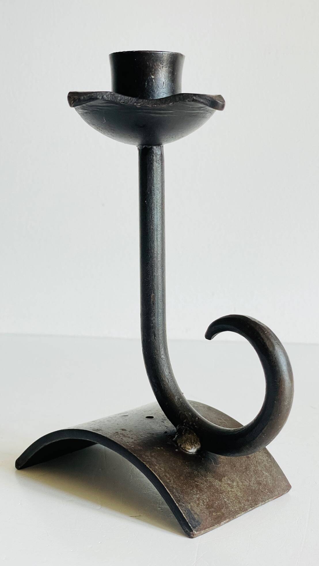 Vintage Brutalist Candle Holder